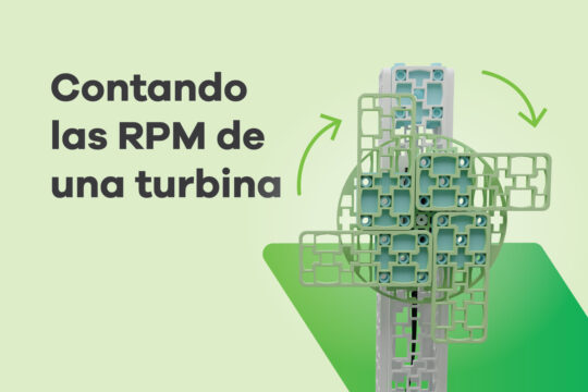 Contando las RPM de una turbina