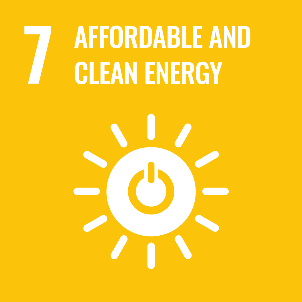 United Nations Sustainable Development Goal number 7, affordable and clean energy