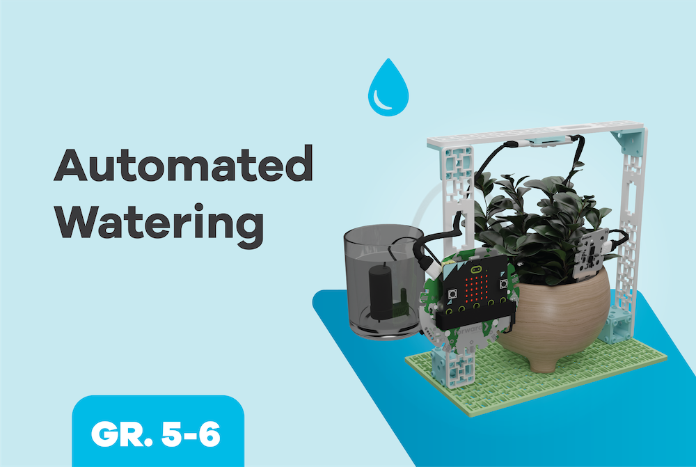 Smart Farming with Automated Watering - Grade 5-6 micro:bit lesson