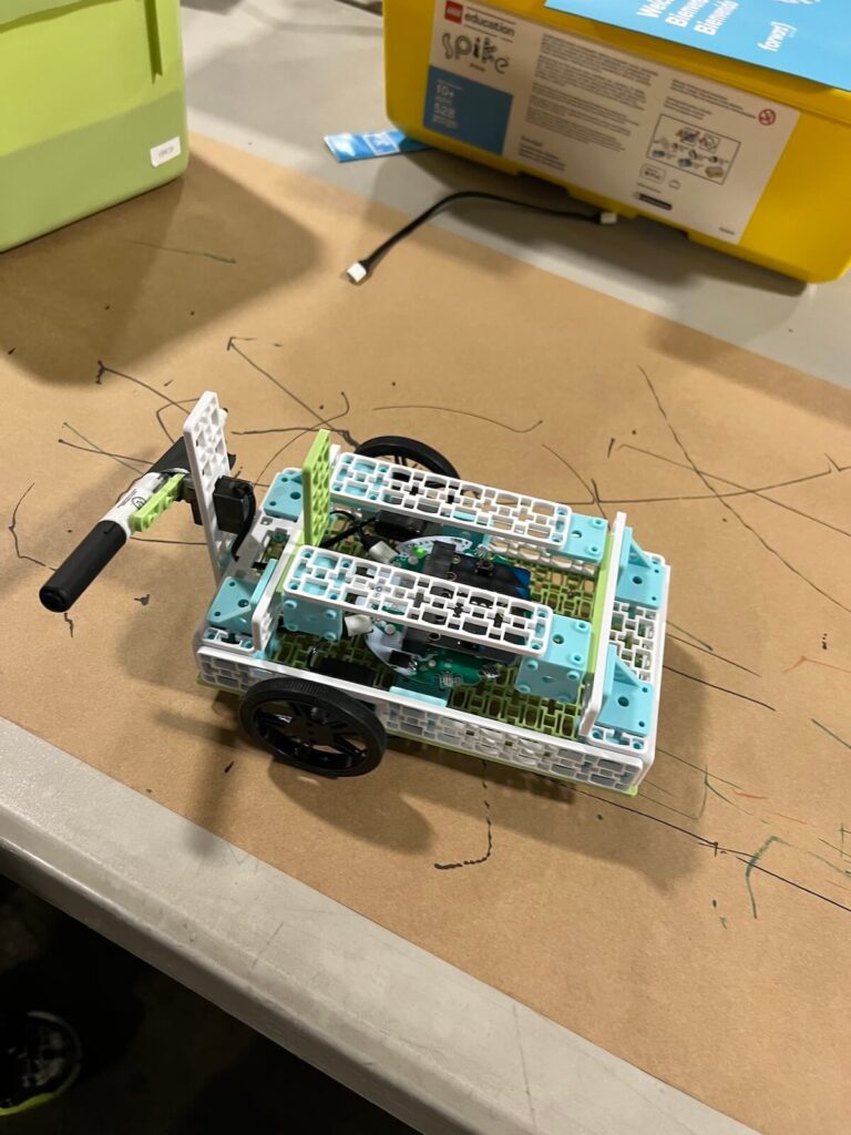 Testing of the micro:bit Tree Seeder project from the Climate Action Kit