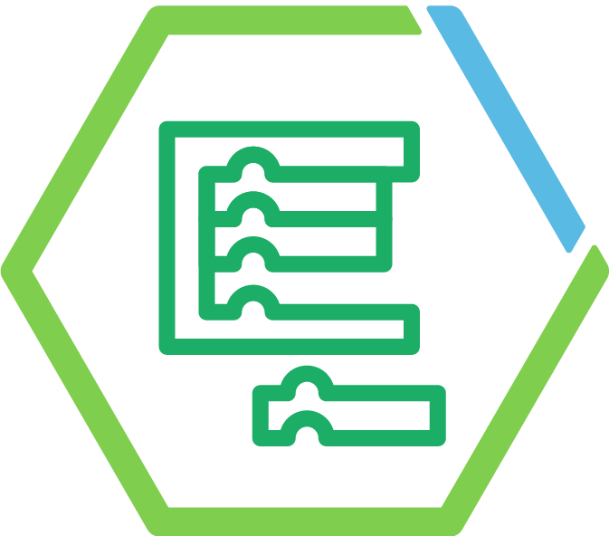 Code block loop icon