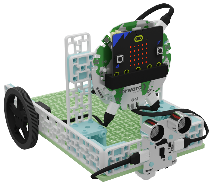3D model build of Forward Education's wildfire detection vehicle