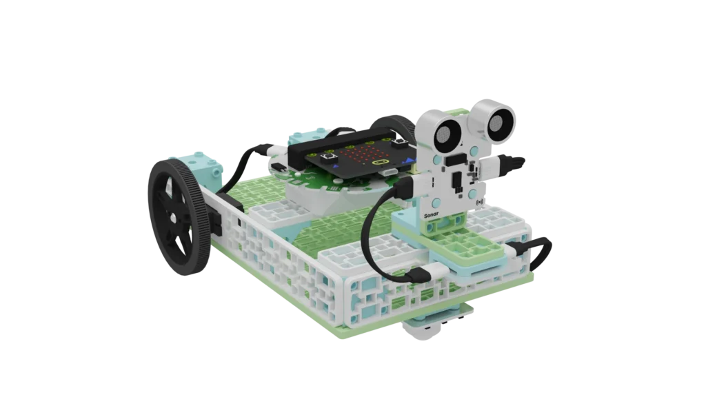 A final model render of Forward Education's Warehouse Delivery Vehicle build