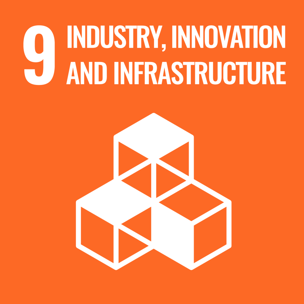 United Nations Sustainable Development Goal number 9, industry, innovation and infrastructure