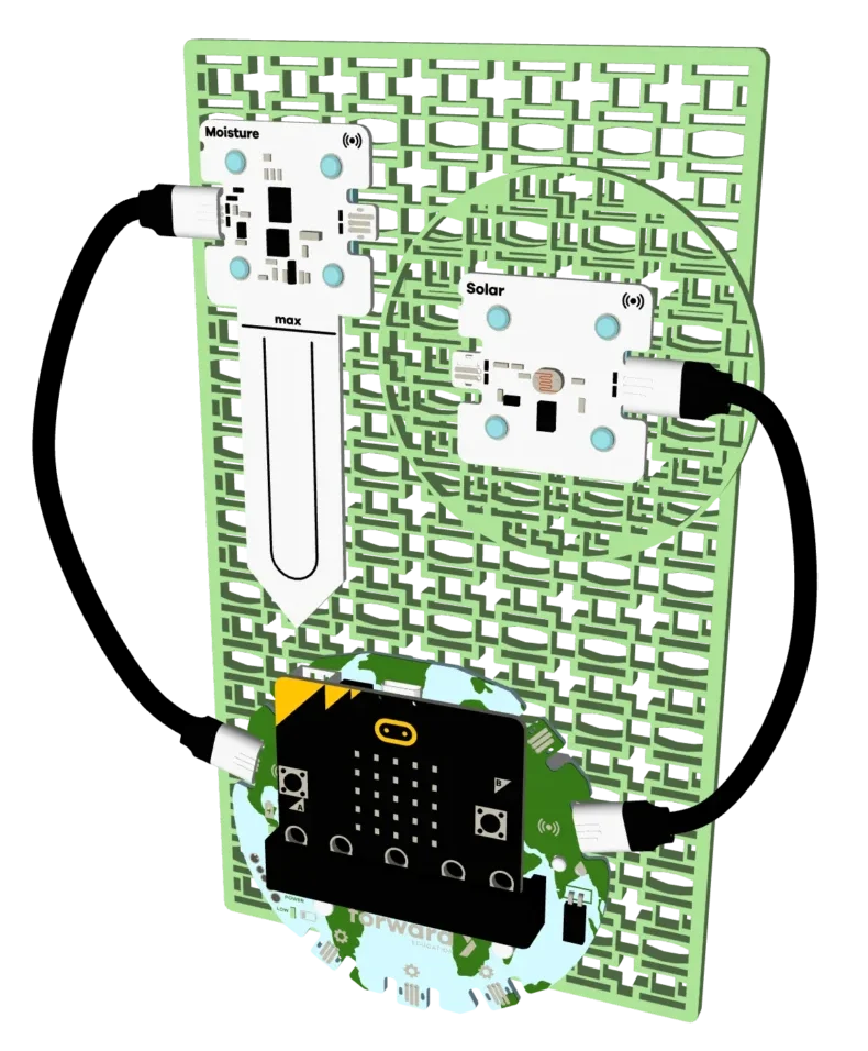 Habitat Monitoring Device 3D Render