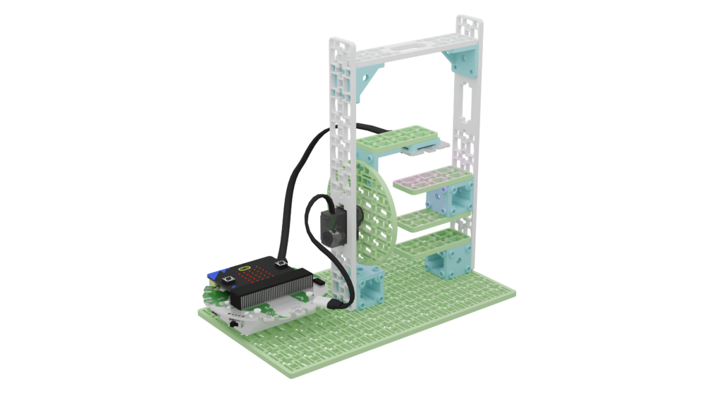 Forward Education's final plant growth build as a 3D model.