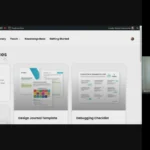 Screenshot of a video tutorial within the course. In the screenshot, our facilitator is demonstrating how to navigate the Educator Resources Library.