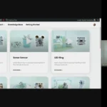 Screenshot of a video tutorial within the course. In the screenshot, our facilitator is demonstrating how to navigate the Tutorial Library.