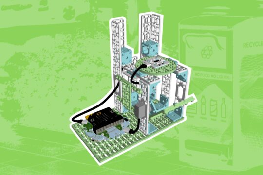 Forward Education's Smart Garbage Bin Project 3D model