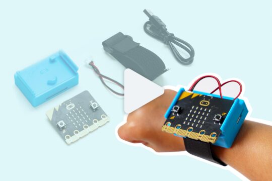 CHARGE for micro:bit - rechargeable battery pack for micro:bit