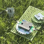 Forward Education's habitat monitoring project build in a field experiment outdoors