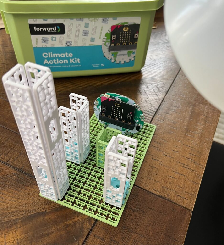 Base model city build for Eliminating Urban Heat Islands lesson.