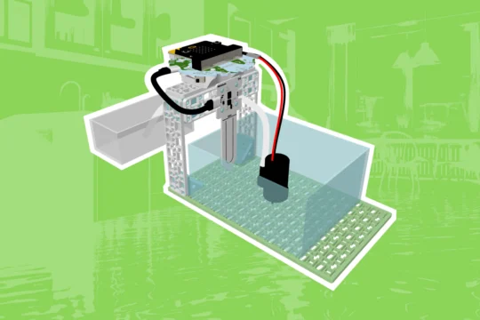 Forward Education's Sump Pump Project build