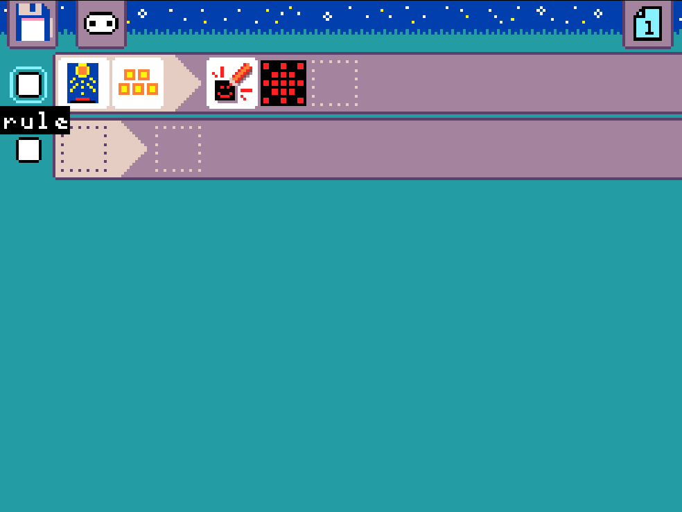 MicroCode screenshot. The user has highlighted the checkbox beside the upper most rule.