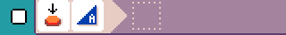 Screenshot of a partially completed MicroCode rule. The 'When' portion of the rule says 'When button A pressed'.