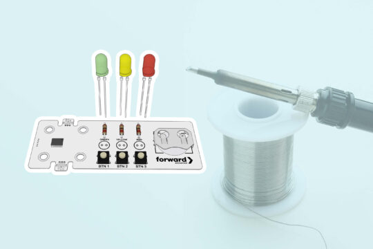 Soldering the smart solder board