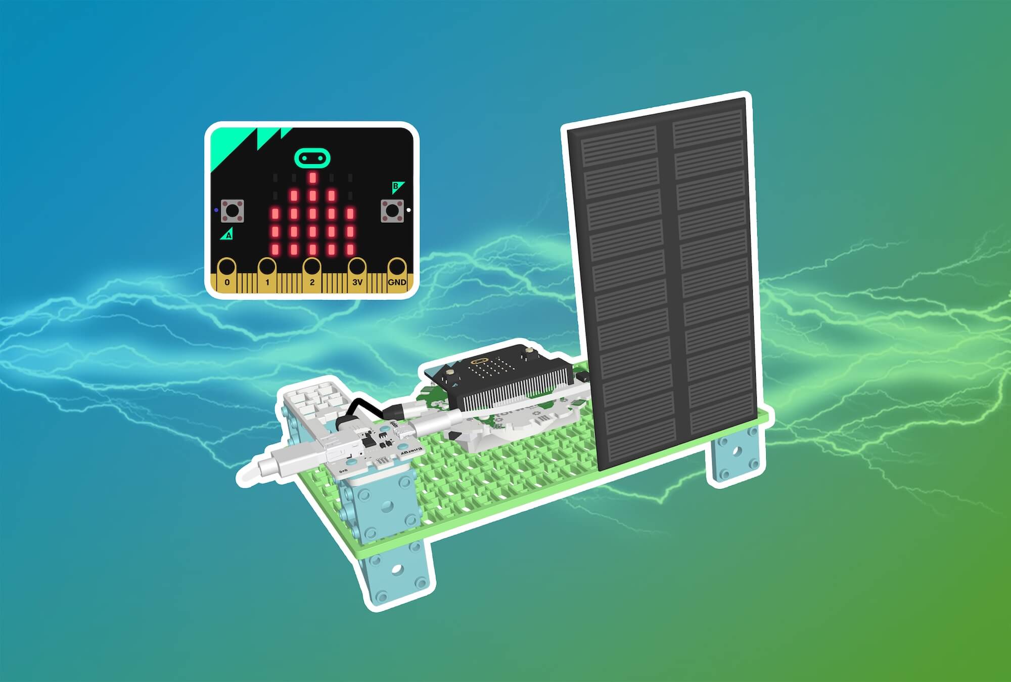 Forward Education's Solar Panel displaying current data.