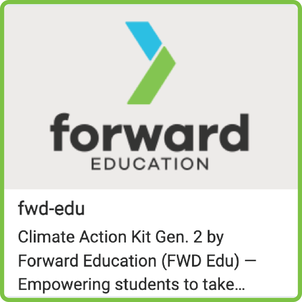 Forward Education MakeCode extension for the Climate Action Kit