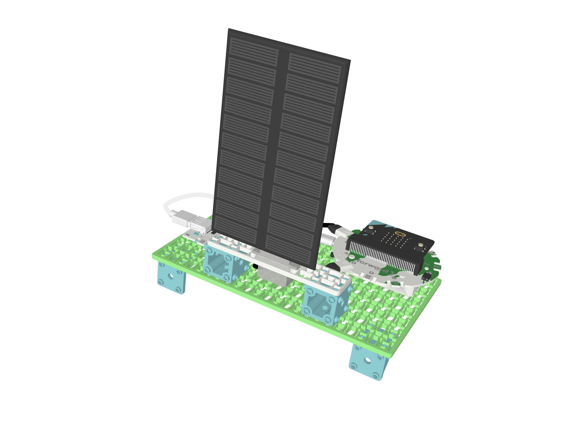 Forward Education's 'Sun-Tracking Solar Panel' build.