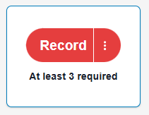 Red record button.
