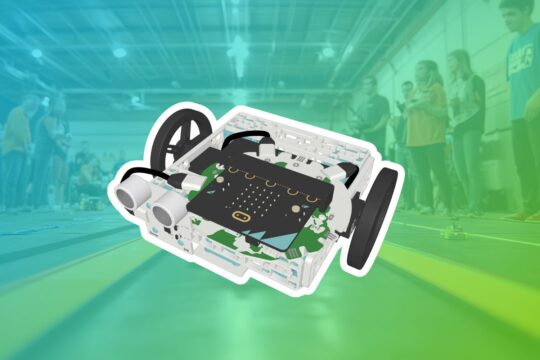 Thumbnail. 3D render of Forward Education's Robot Tour project build.
