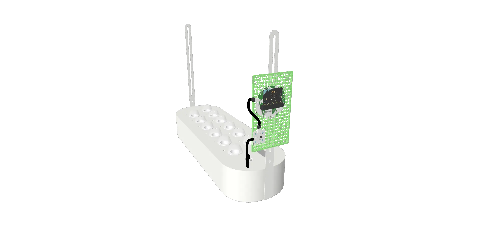 Hydroponics Low Water Alarm Render