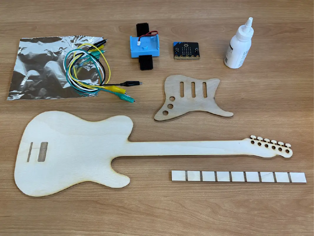 micro:bit guitar step 1 of 10